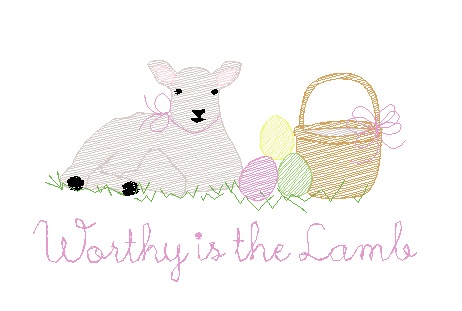 Girls Worthy is the Lamb